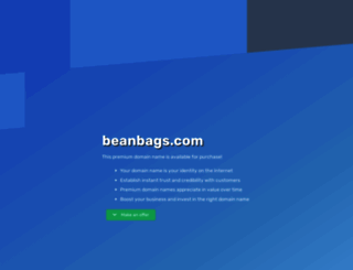 beanbags.com screenshot