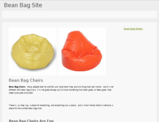 beanbagstop.com screenshot
