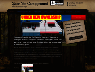 beanpotcampground.com screenshot