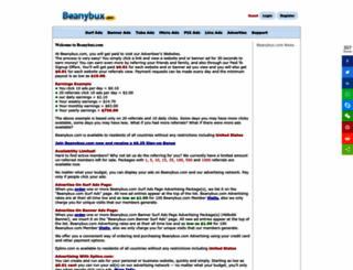 beanybux.com screenshot
