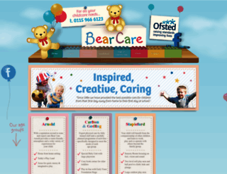 bearcare.co.uk screenshot