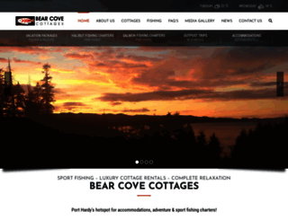 bearcovecottages.ca screenshot