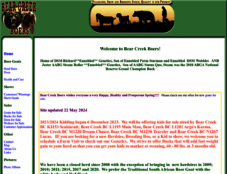 bearcreekboers.com screenshot