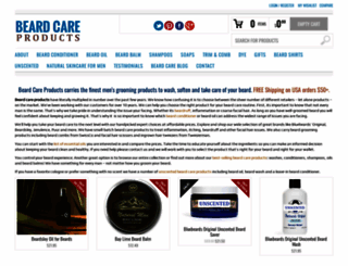 beardcareproducts.com screenshot