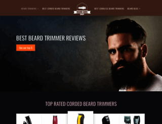 beardcareshop.com screenshot