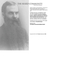 beardcommunity.com screenshot