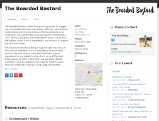 beardedbastard.totemapp.com screenshot