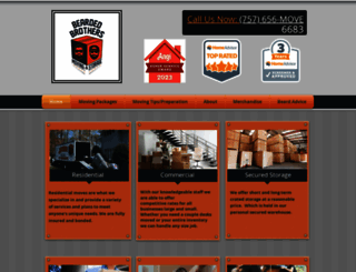 beardedbrothersmoving.com screenshot