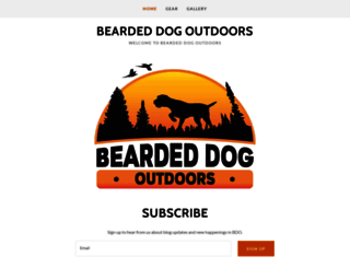 beardeddogoutdoors.com screenshot