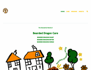 beardeddragonsworld.com screenshot