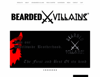 beardedvillains.com screenshot