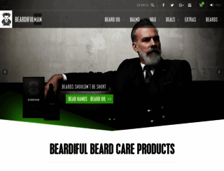 beardifulman.com screenshot