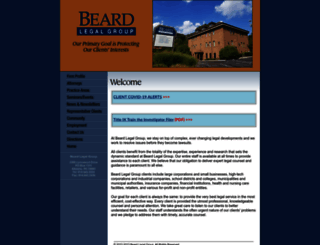beardlegalgroup.com screenshot