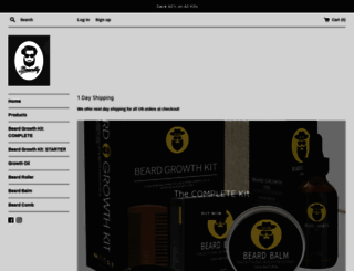 beardlygrowth.com screenshot