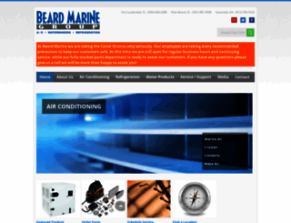 beardmarine.com screenshot