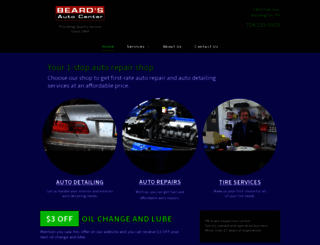 beardsautocenter.com screenshot