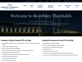 beardsleytheobalds.co.uk screenshot