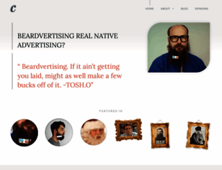 beardvertising.com screenshot