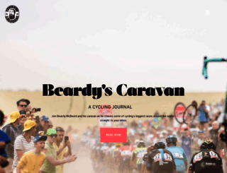 beardyscaravan.com screenshot