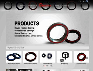 bearing-maxton.com screenshot