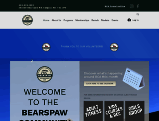 bearspawlc.org screenshot