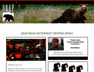 bearspray.com screenshot