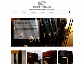 bearstraps.com screenshot