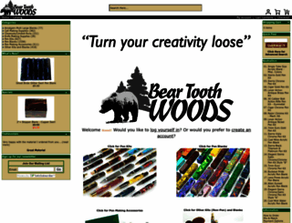 beartoothwoods.com screenshot