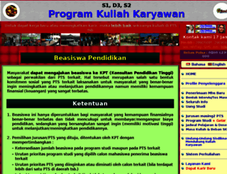 beasiswa-2013-2014.kpt.co.id screenshot