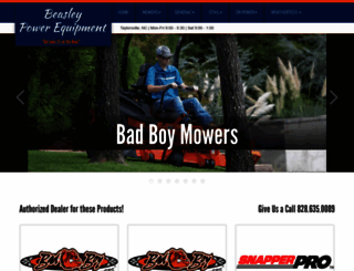 beasleypowerequipment.com screenshot
