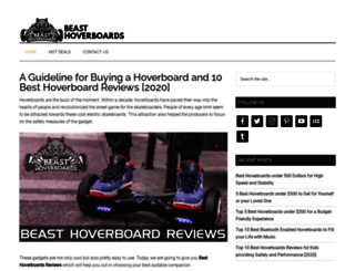 beasthoverboards.com screenshot