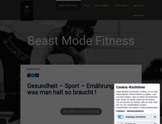 beastmodefitness.de screenshot