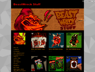 beastwreck.storenvy.com screenshot