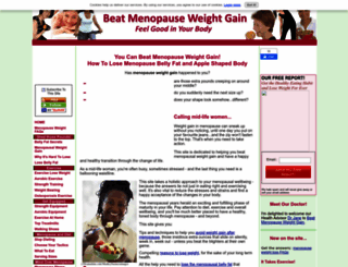 beat-menopause-weight-gain.com screenshot