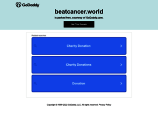 beatcancer.world screenshot