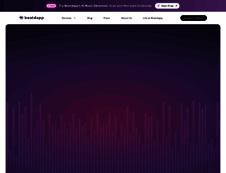 beatdapp.com screenshot