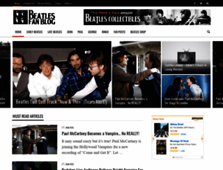 beatlesfanblog.com screenshot