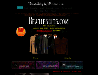 beatlesuits.com screenshot