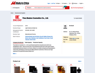 beatoncosmetics.en.made-in-china.com screenshot