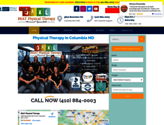beatphysicaltherapy.com screenshot