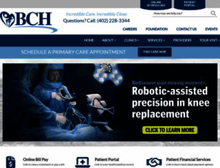 beatricecommunityhospital.com screenshot