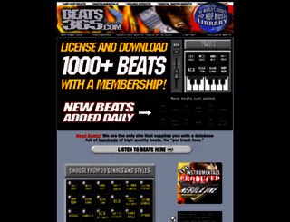 beats365.com screenshot