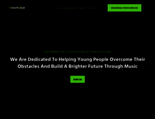 beatsabarmusicproject.co.uk screenshot