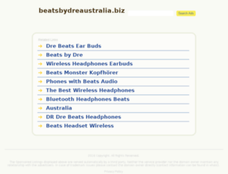 beatsbydreaustralia.biz screenshot