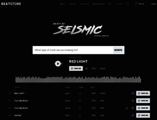 beatsbyseismic.beatstars.com screenshot