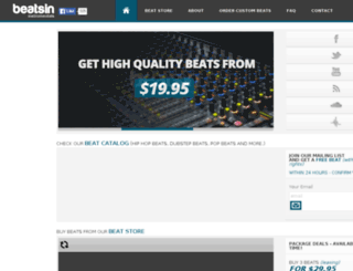 beatsin.com screenshot
