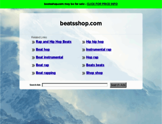 beatsshop.com screenshot