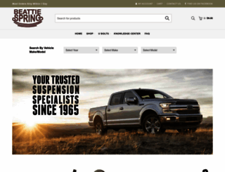 beattiespring.com screenshot