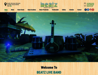 beatzpassionformusic.com screenshot