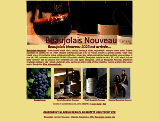 beaujolais-nouveau.cz screenshot